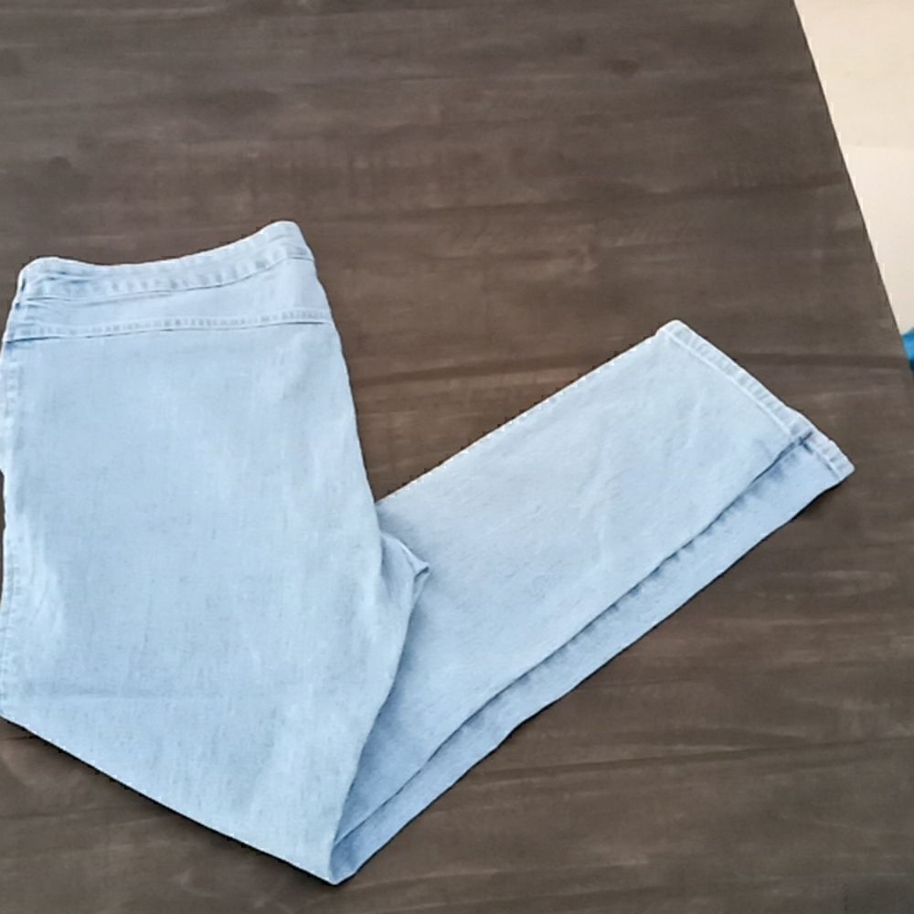 H&M light blue skinny jeans size 14